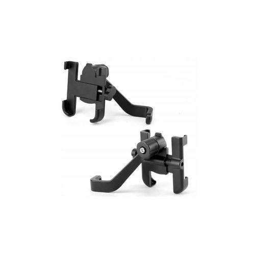 Alüminyum Gövdeli Metal Ayna Bağlantılı Motosiklet Telefon Tutucu 7 İnç Xl