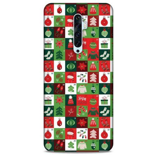 Yılbaşı Süsleri 07 Oppo Reno 2z Kılıf Silikon Kapak