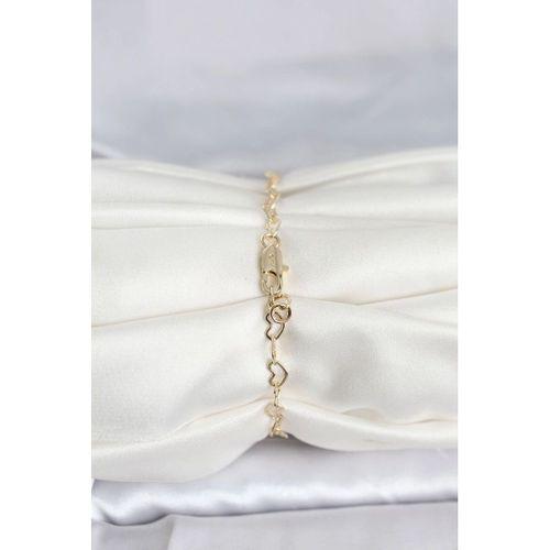 CM 14K Gold Renk Kalpli Zincir Model Kadın Bileklik