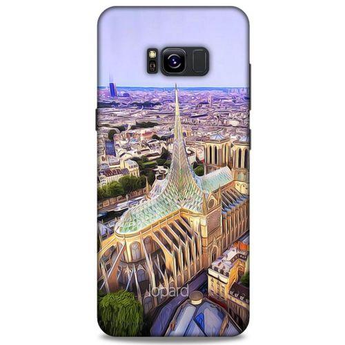 Samsung Galaxy S8 Plus Kılıf Dünya Mimarisi (8) Baskılı Kılıf Notre Dome
