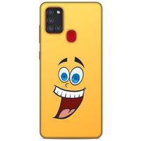 Emojix (72) Samsung Galaxy A21s Kılıf Silikon Kapak Desenli