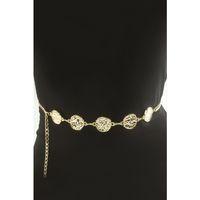 Yuvarlak Metal Zincir Kemer