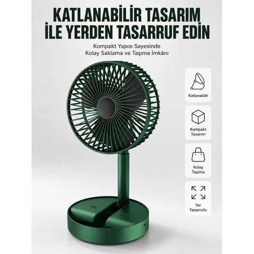 Katlanabilir Usb Masaüstü Soğutucu Mini Fan Telefon Tutucu Yeni Nesil