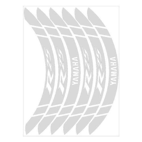 YAMAHA Yamaha Reflektör Beyaz Geniş R25 Uyumlu 1 Set Jant Şeridi