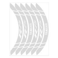 YAMAHA Yamaha Reflektör Beyaz Geniş R25 Uyumlu 1 Set Jant Şeridi