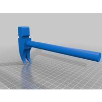 Çekiç 3D Baskı (Bu ürün Sadece Plastik parçadır - Almadan Önce Soru Sorabilirsiniz)