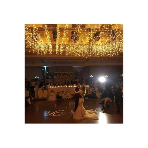 3 Metrelik Sarkıt Led Işık, 96 Ledli, Fişli Eklenebilir Model Sarkıt Perde Led Işığı