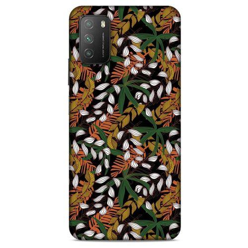 Lopard Xiaomi Poco M3 Uyumlu Kılıf Botanix (58) Baskılı Kılıf