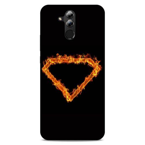Lopard Huawei Mate 20 Lite Uyumlu Kılıf FireX (49) Ultra Silikon Kılıf SuperMan