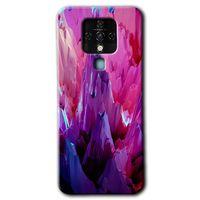 Potkal Hediye Fabrikası Tecno Camon 16 Kılıf HD Desen Baskılı Arka Kapak - Abstraction Sharp