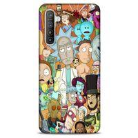 Realme XT Uyumlu Kılıf Rick And Morty (35) Fit Design Kılıf Cop Rick