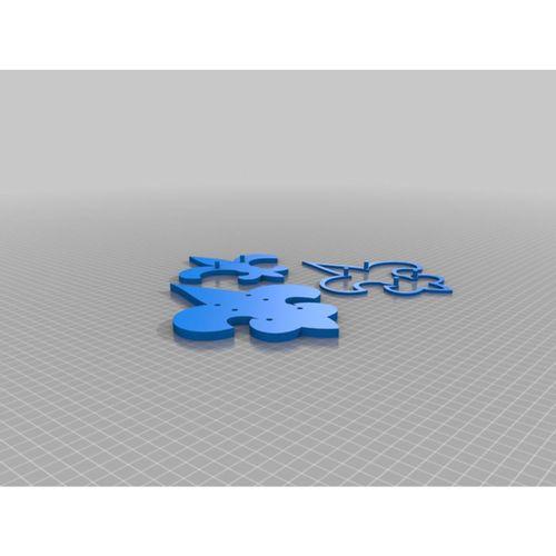 - Fleur De Lis 3 Katmanlı 3D Baskı (Bu ürün Sadece Plastik parçadır - Almadan Önce Soru Sorabilirsiniz)