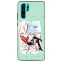 Sokak Modası 64 Huawei P30 Pro Kılıf Desenli Silikon