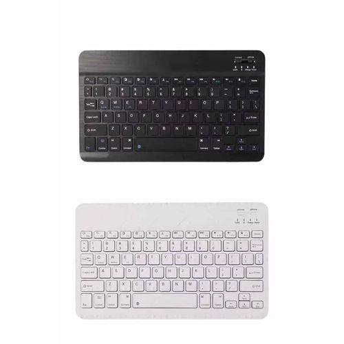 Uyumlu Kablosuz Bluetooth Şarj Edilebilir Mini Q Klavye