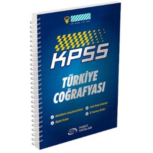 KPSS Türkiye Coğrafyası Defteri Murat Yayınları