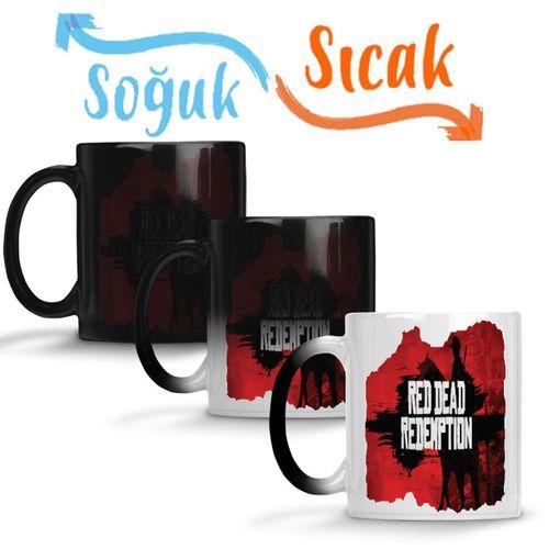 Red Dead Redemption Sihirli Kupa Bardak Porselen
