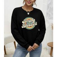 Kadın Uzun Kollu Bisiklet Yaka Viskon Iki Iplik Bluz