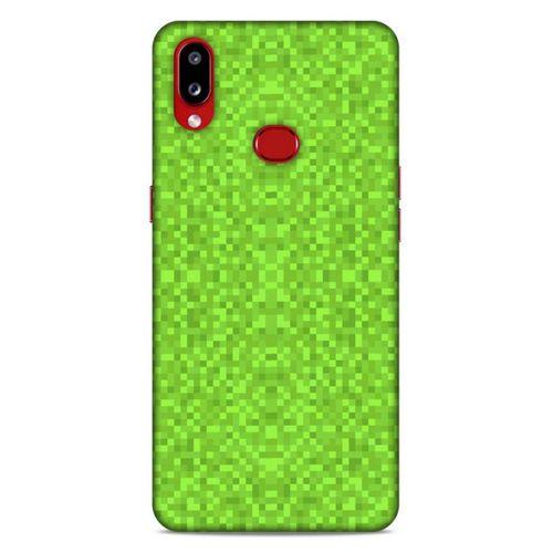 Lopard Samsung Galaxy A10s Uyumlu Kılıf PiXel (2) Kabı Yeşil Kahve