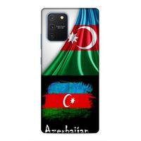 Samsung Galaxy S10 Lite Uyumlu Kılıf Azarbaijan (13) Silikon Kap Bayraklar