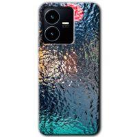 Vivo Y35s Kılıf HD Desen Baskılı Arka Kapak - Blur Cam
