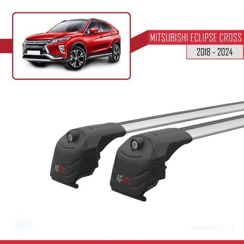 Mitsubishi Eclipse CROSS (GK) 2018 ve Sonrası ile uyumlu ACE-2 Ara Atkı Tavan Barı GRİ