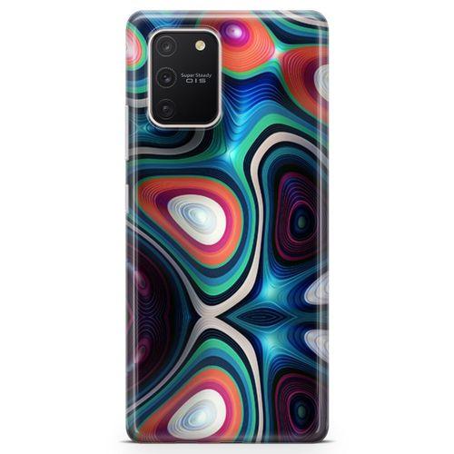 Samsung Galaxy A91 Kılıf Elastik Hoparlör Arka Kapak Koruma Desenli Full Koruyucu