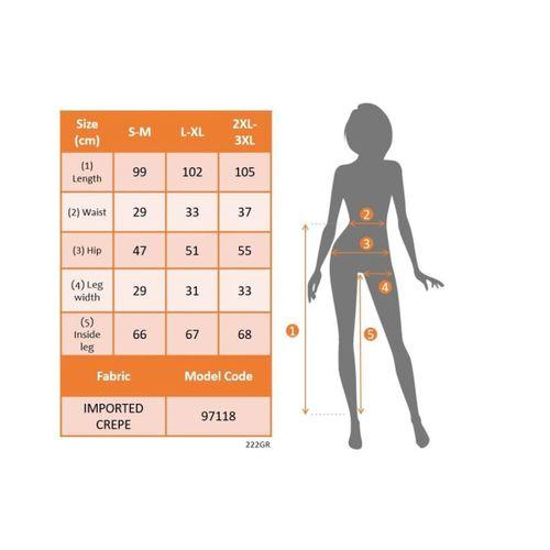 Kadın Yüksek Bel çapraz şerit Detaylı Ithal Krep Pantolon
