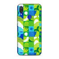 Xiaomi Redmi Note 7 Pro Uyumlu Kılıf Insomnia (46) Core Armor Kılıf Laci Yeşil