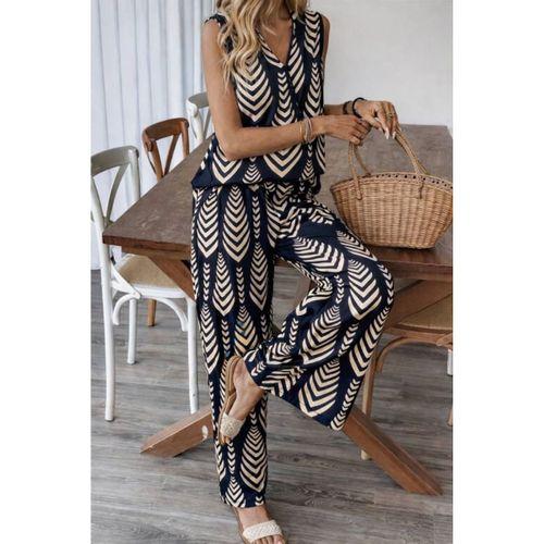 Kadın Desenli Dokuma Viskon Takım