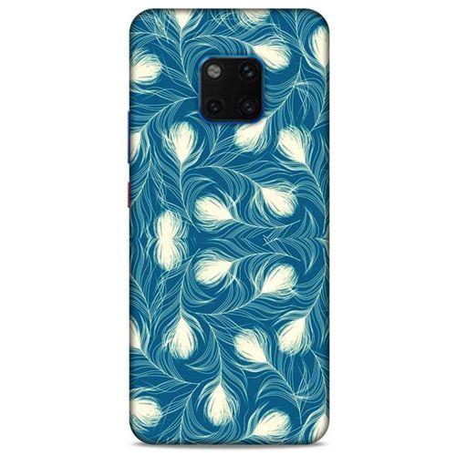 Huawei Mate 20 Pro Kılıf Desenli Özel Seri Tüyler (43) Thin Fit Kılıf