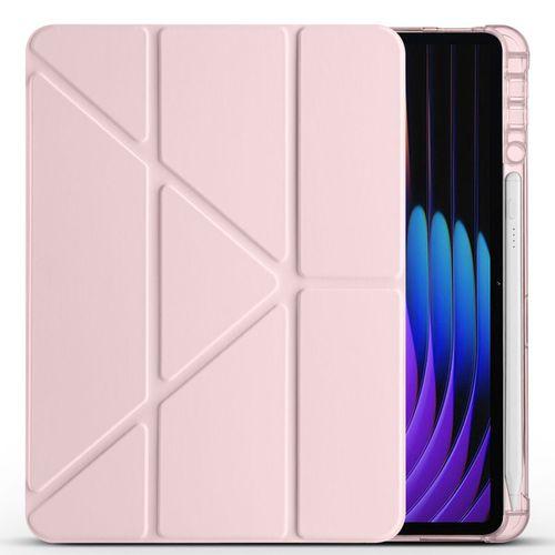 Xiaomi Pad 7 Kılıf Zore Tri Folding Kalem Bölmeli Standlı Kılıf
