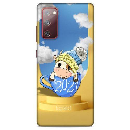 Samsung Galaxy S20 Fe Kılıf FunnyMaX (3) Kapak Sarı Kupa Köpek