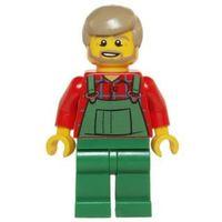 Lego Minifigür Overalls Farmer Green hol067