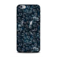 Apple Iphone 6 Plus Uyumlu Kılıf Utopia (30) Silicone Case Pembe Yeşil