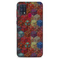 Ethnic Culture (46) Samsung Galaxy M31 Kılıf Silikon Kapak Desenli