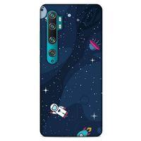 Xiaomi Mi Note 10 Pro Uyumlu Kılıf Mavi Delisi (23) Ultra Koruma Kılıfı Nasa