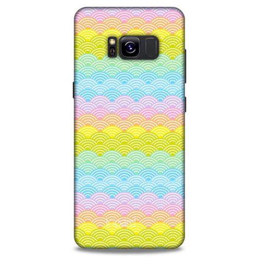 Samsung Galaxy S8 Kılıf Pastel Renkler (1) Kılıfı Karışık Renkli