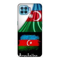 Oppo Reno 4 Lite Uyumlu Kılıf Azarbaijan (13) Silikon Kap Bayraklar