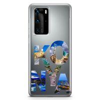 Huawei P40 Pro Kılıf Konya Gezi Arka Kapak Koruma Desenli Full Koruyucu