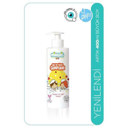 Minoris Kids Organik Saç ve Vücut Şampuanı 400ml