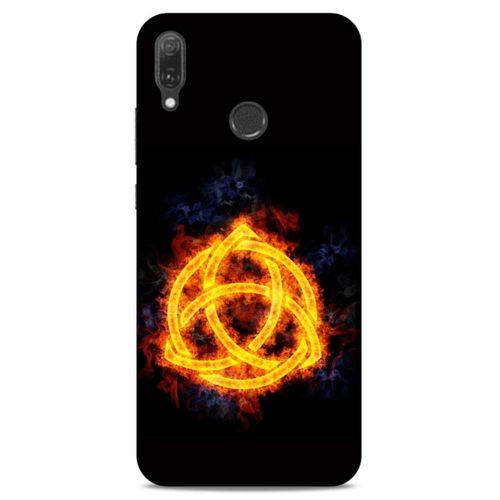 Lopard Huawei Y9 2019 Uyumlu Kılıf FireX (17) Tasarım Kılıf Acid