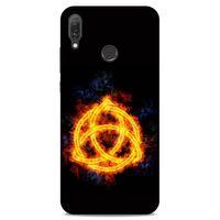 Lopard Huawei Y9 2019 Uyumlu Kılıf FireX (17) Tasarım Kılıf Acid