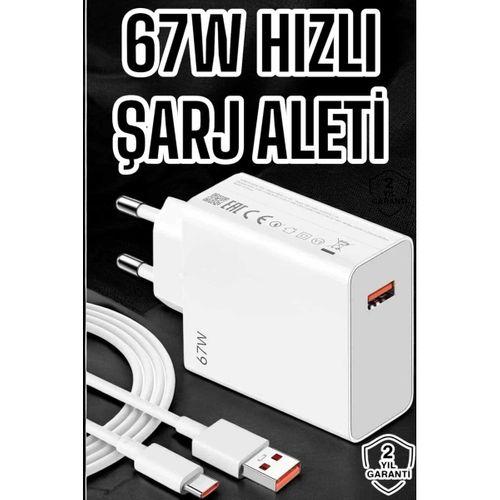 67w Şarj Aleti Turbo Hızlı Type-c Şarj