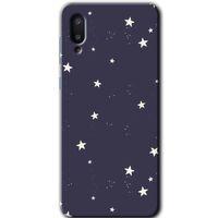 MRCİLETİSİM Samsung Galaxy A02 Kılıf Baskılı Kapak - Gökyüzü Yıldız +Tam Ekran Koruyucu