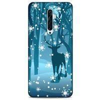 Oppo Reno 2z Kılıf Snowix (28) Arka Kapak Mavi Koyu