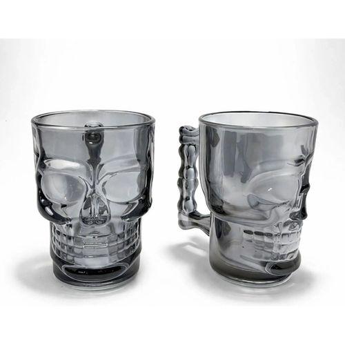 2'li Cam Kurukafa Kupa Bardak Seti Alk5114