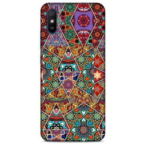 Ethnic Culture (43) Xiaomi Redmi 9A Kılıf Silikon Kapak Desenli