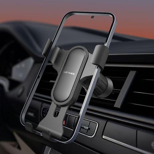 Lenyes CR181 360 Derece Dönebilen Havalandırma Tasarımlı Araç Telefon Tutucu
