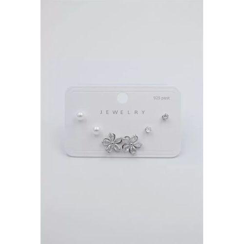 Çoklu Set Küpe - Gümüş