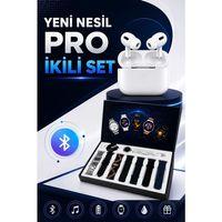 2025 Model Akıllı Saat Ve Yeni Nesil Pro Bluetooth Kulaklık Anc Özelliği